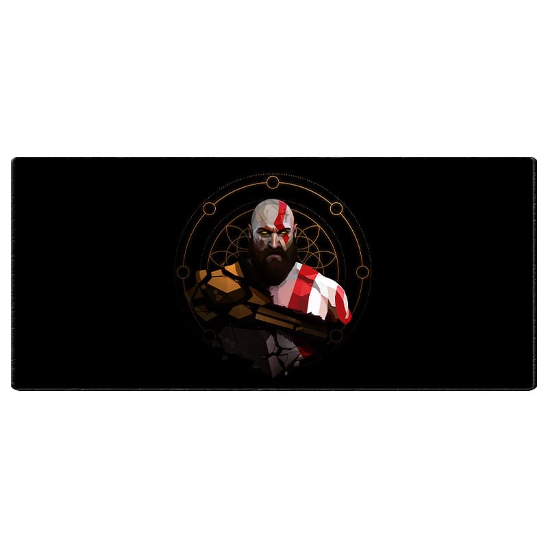 ماوس پد گیمینگ طرح Kratos سایز 30*70 CM