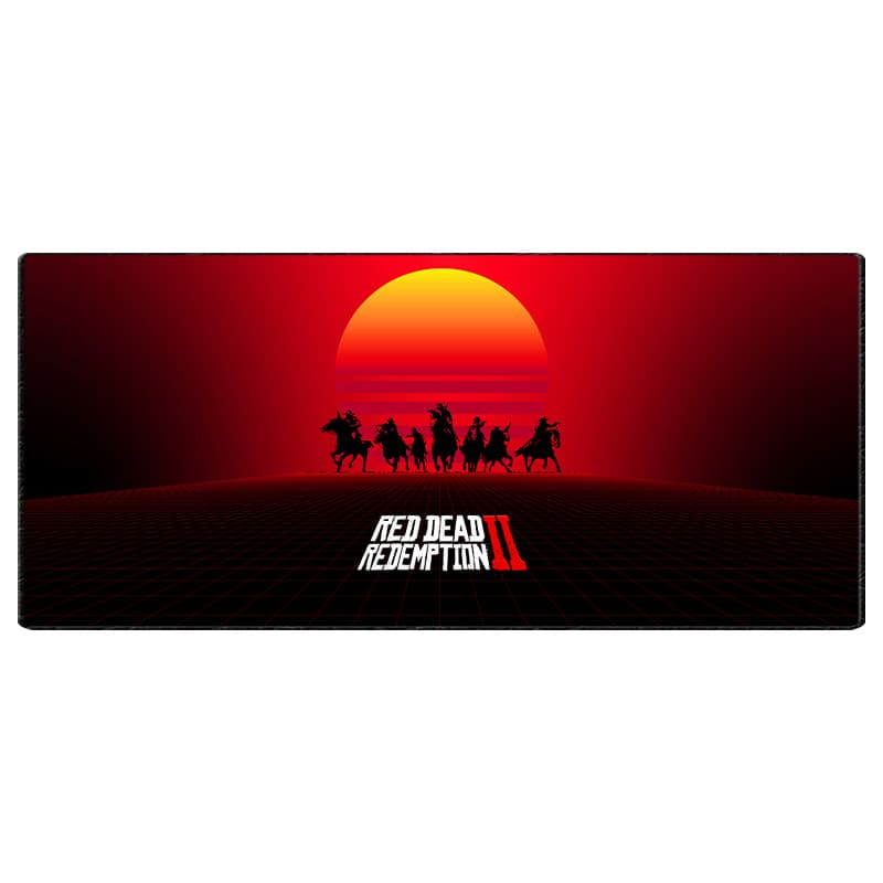ماوس پد گیمینگ طرح Red Dead Redemption 2 سایز 30*70 CM