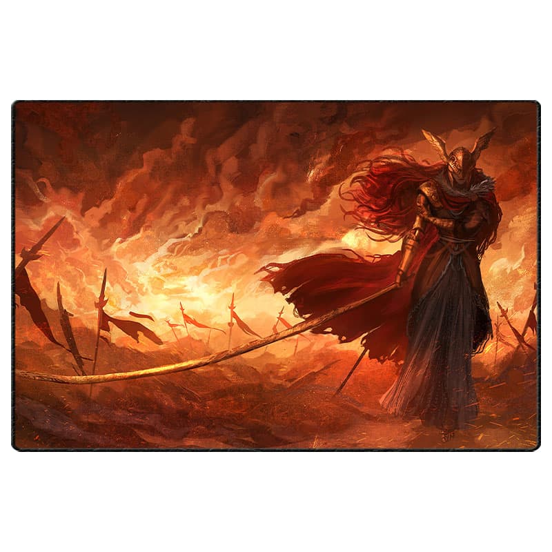 ماوس پد گیمینگ طرح Elden Ring Malenia سایز 24*37 CM