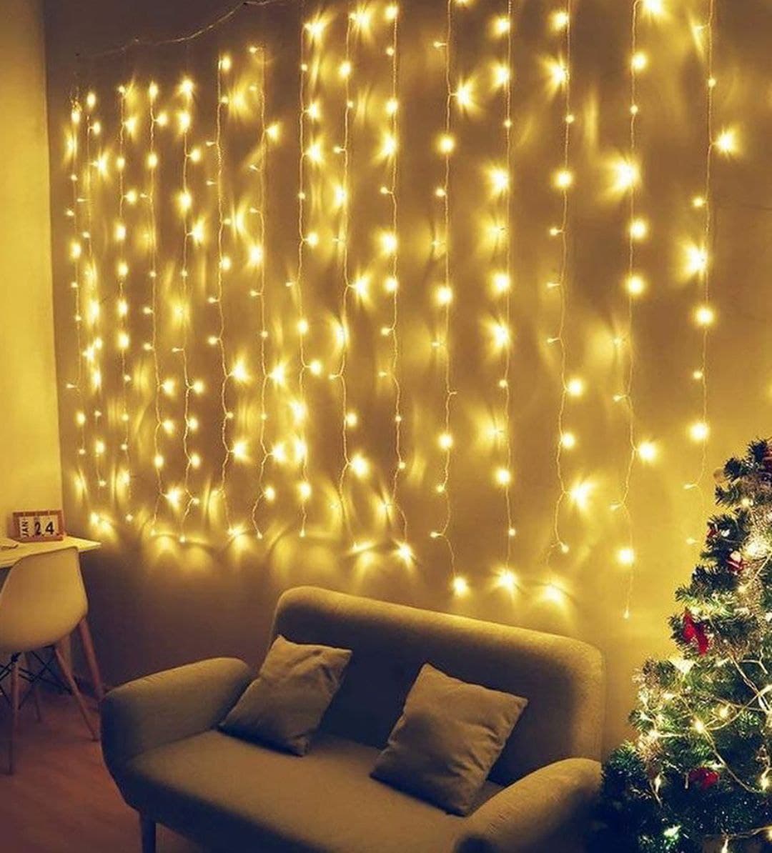 ریسه پرده ای 3 در 2 متری آفتابی