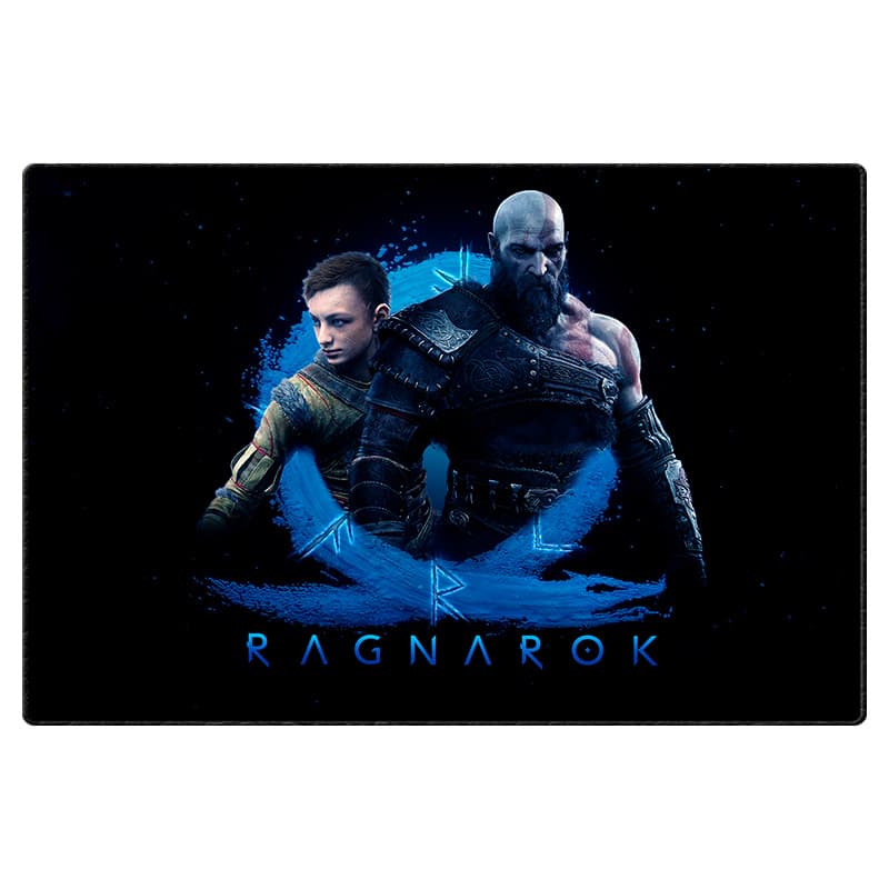 ماوس پد گیمینگ طرح God Of War Ragnarok سایز 24*37 CM