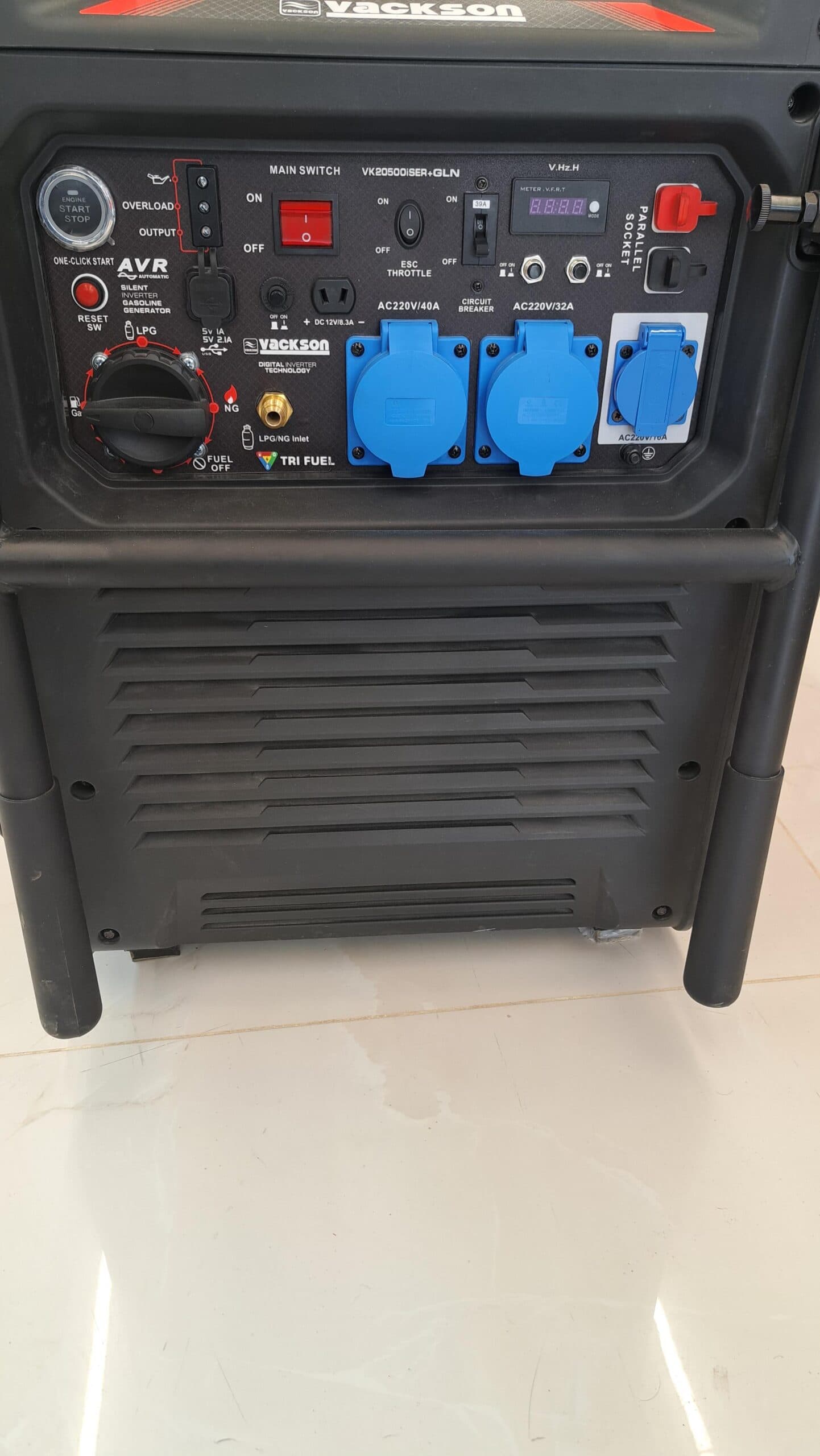 موتور برق سایلنت سه گانه سوز واکسون 10/5 کیلووات مدل VK20500