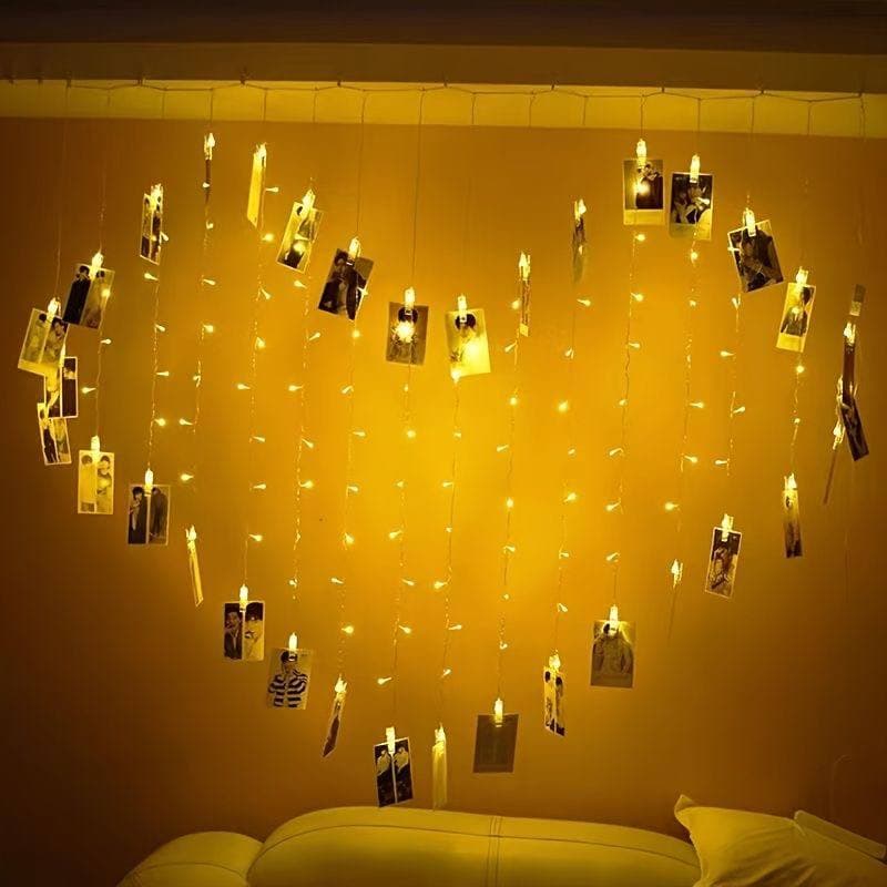 ریسه پرده ای قلبی دورگیره