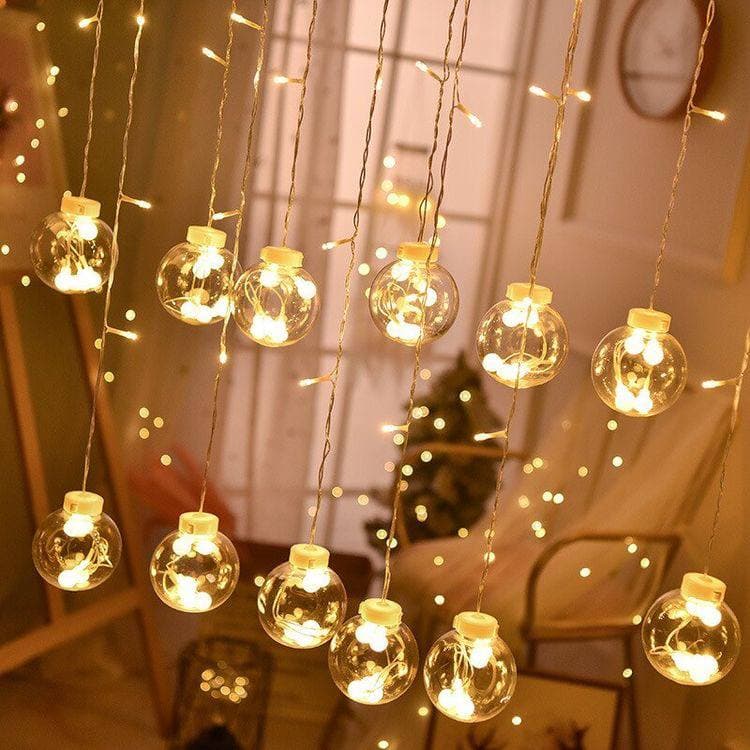 ریسه پرده ای توپی حبابی