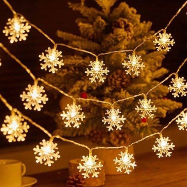 ریسه برف LED برقی ریموت دار