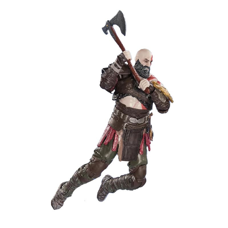 اکشن فیگور کراتوس از بازی خدای جنگ | god of war ragnarok |