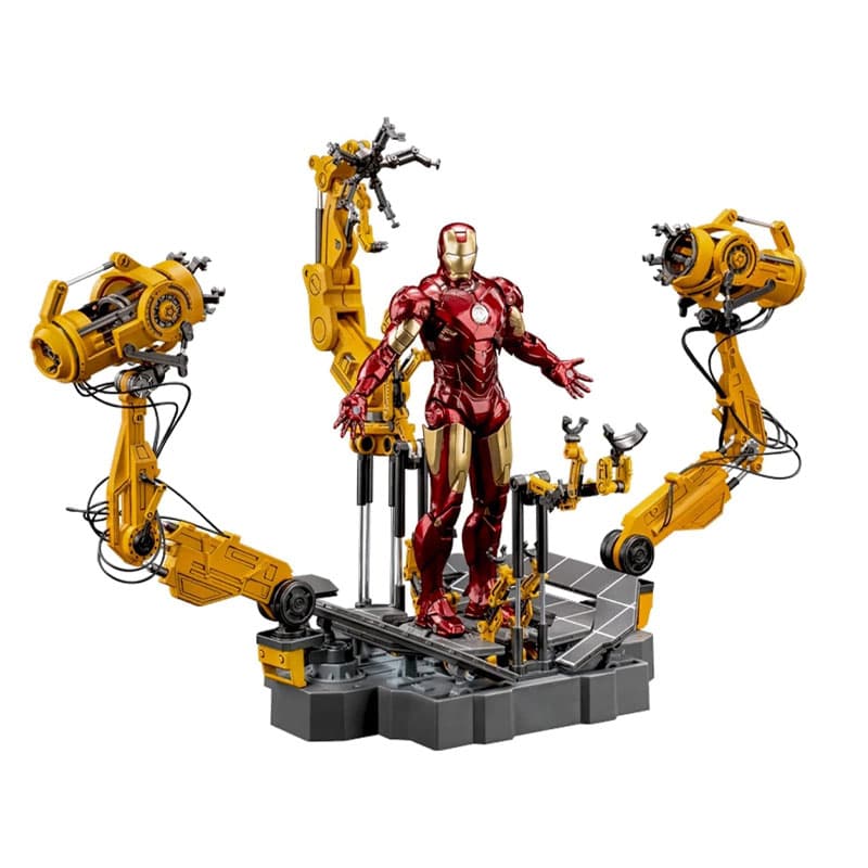 اکشن فیگور آیرون من | iron man | مارک 4 از برند Zd toys
