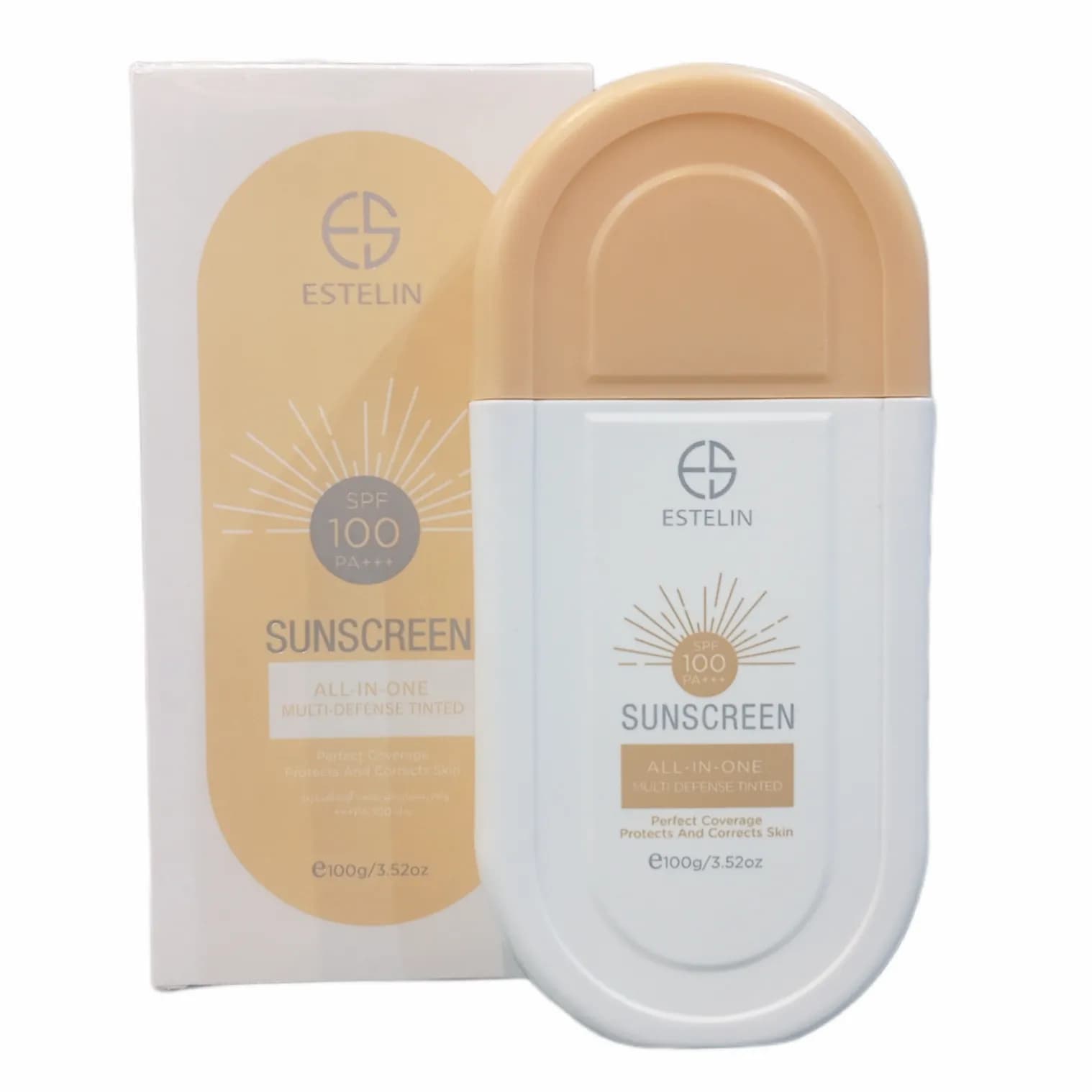 کرم ضد آفتاب رنگی استلین STELIN SPF 100