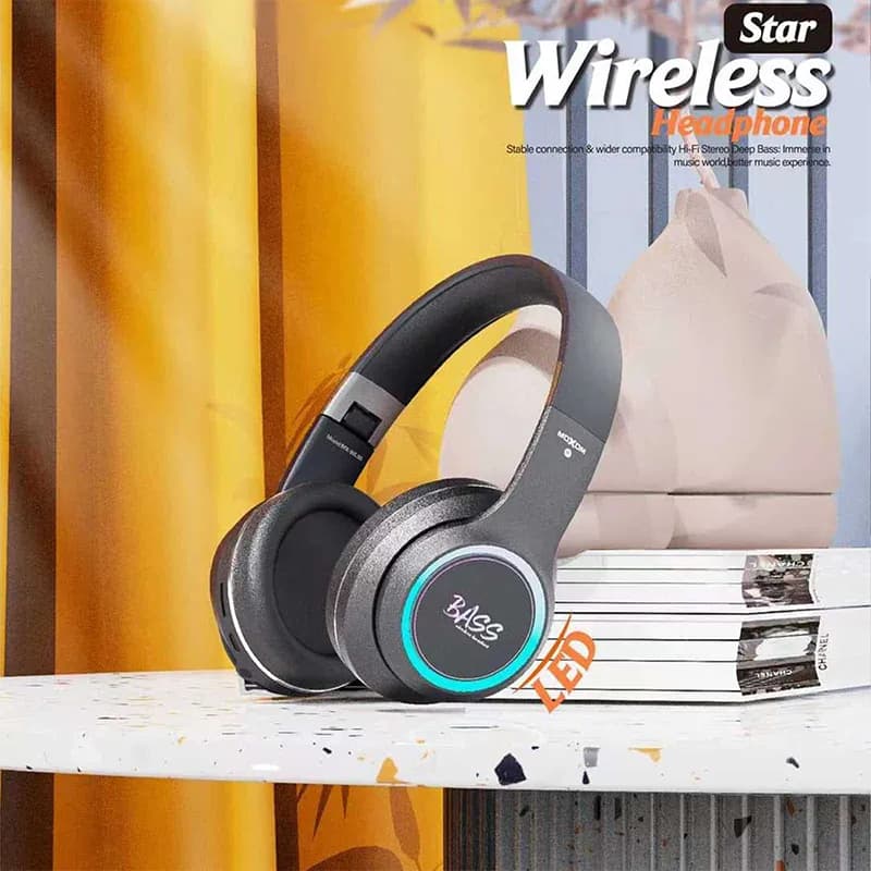 هدفون بلوتوثی موکسوم مدل MX-WL56 — تصویر ۳