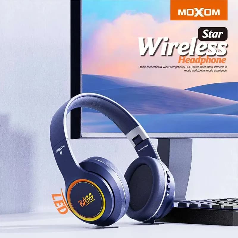 هدفون بلوتوثی موکسوم مدل MX-WL56 — تصویر ۴