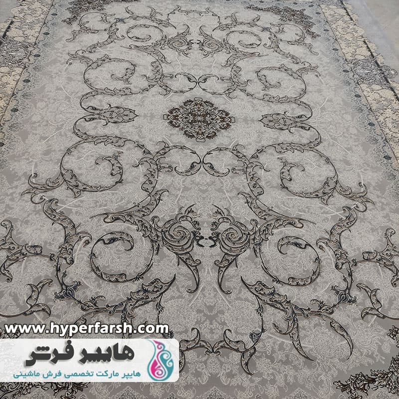 فرش الماس کویر طرح سلاطین فیلی کد 1205 — تصویر ۵