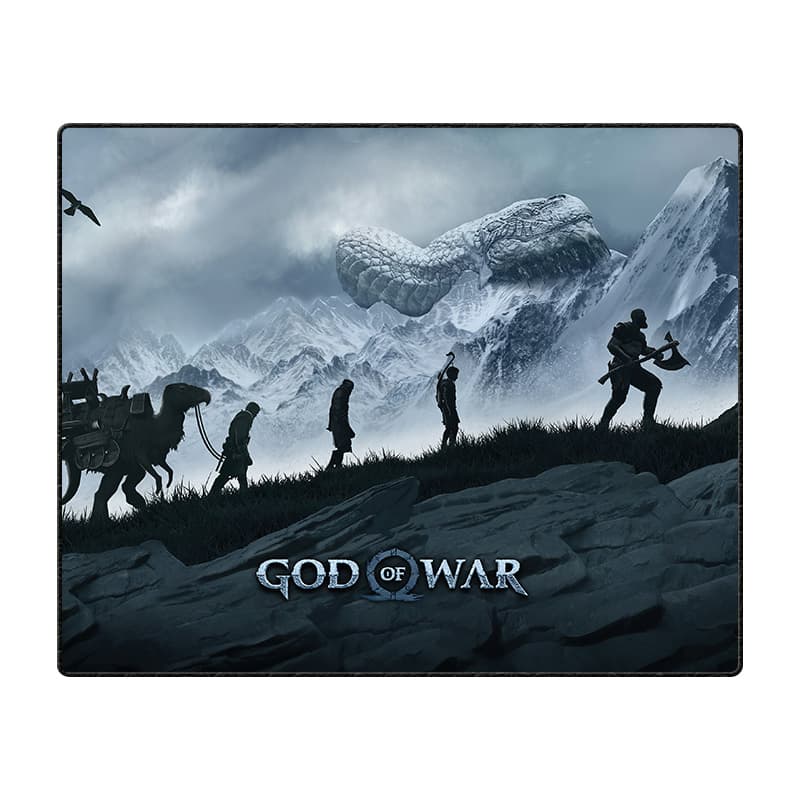ماوس پد گیمینگ طرح God Of War سایز 20*24 CM — تصویر ۲