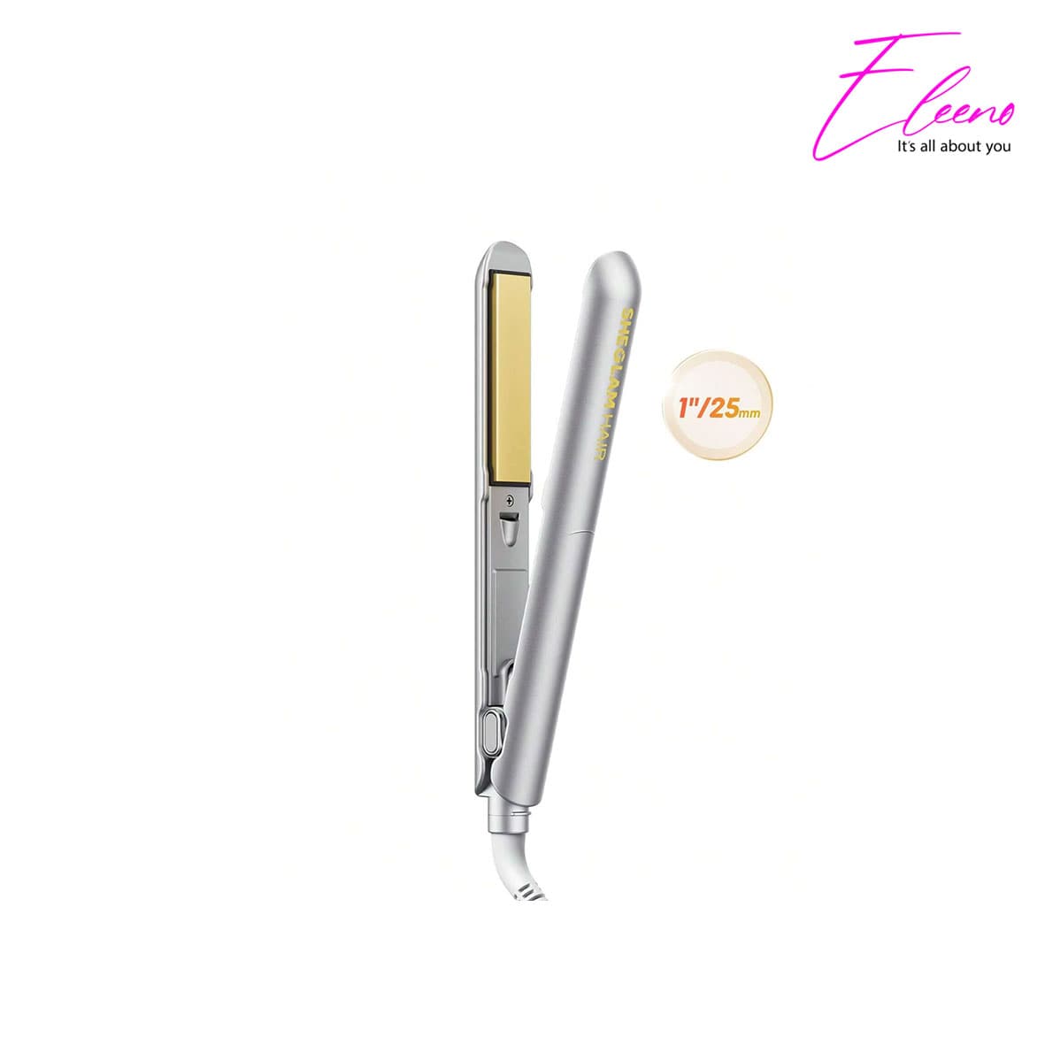 اتو مو شیگلم صاف کننده و فر کننده Sheglam Sleek Chic Twist Kiss