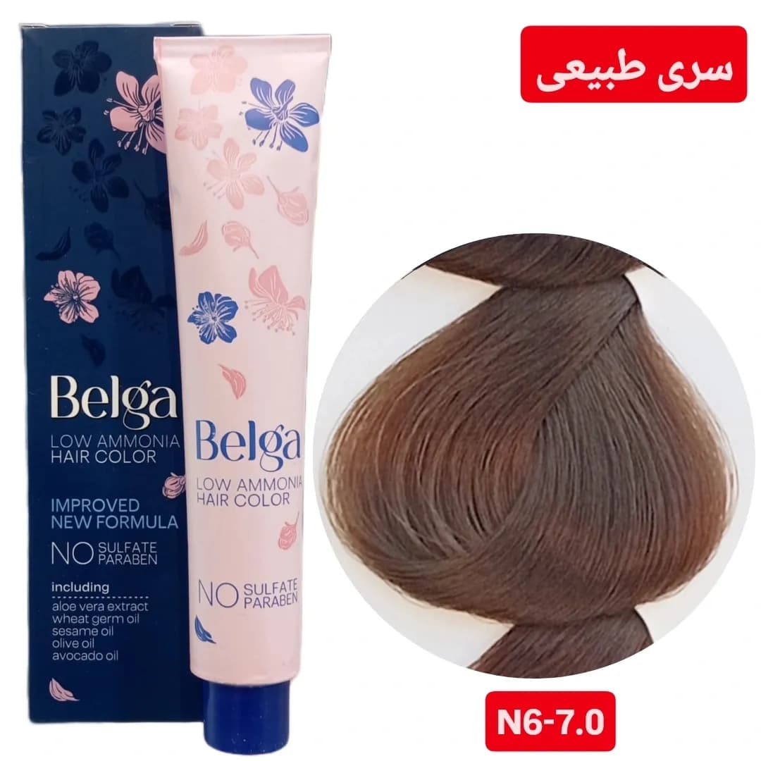رنگ مو بلگا بلوند متوسط BELGA N6