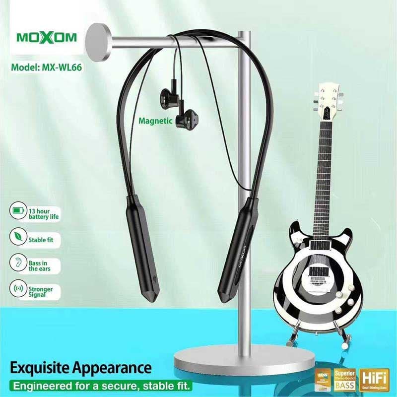 هندزفری گردنی موکسوم MoXoM MX-WL66 — تصویر ۶