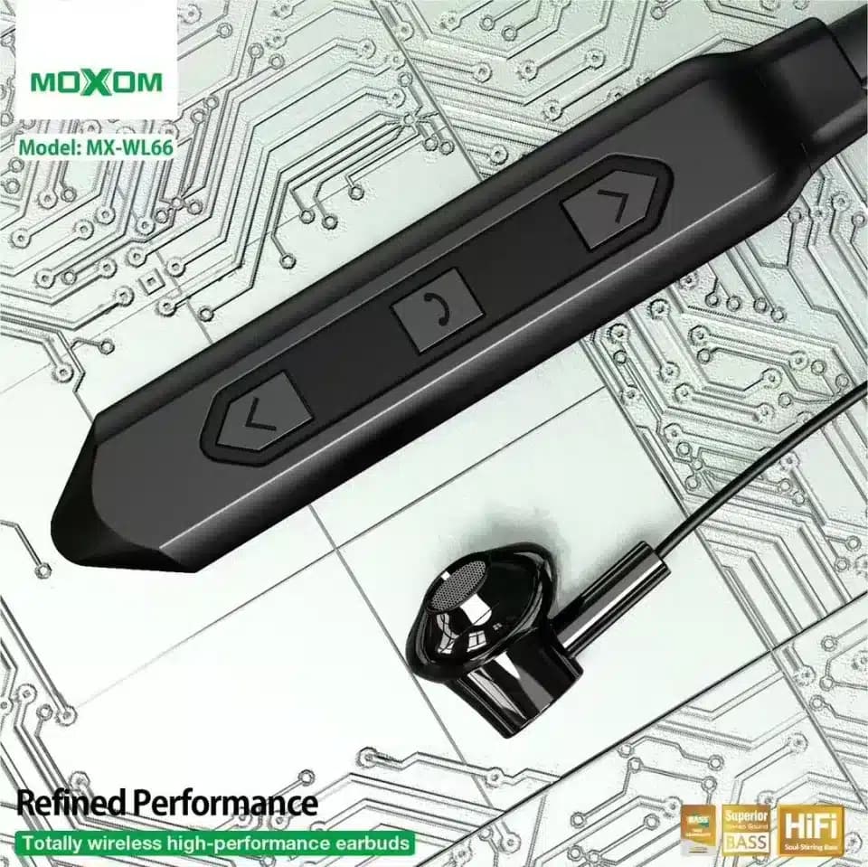 هندزفری گردنی موکسوم MoXoM MX-WL66 — تصویر ۸