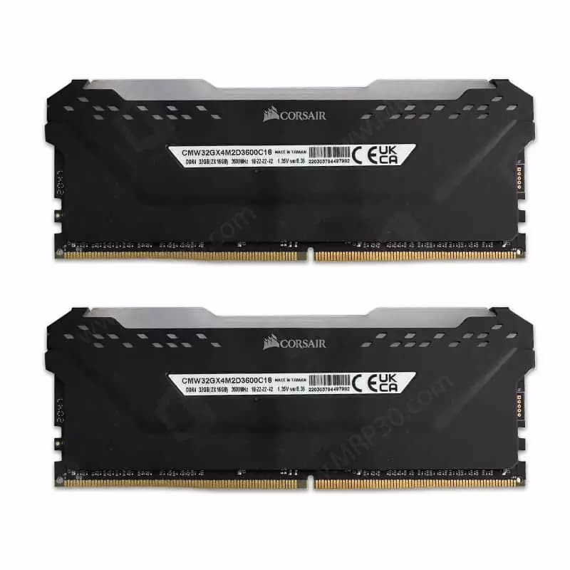 رم CORSAIR VENGEANCE PRO 32GB (16×2) DDR4 3600Mhz استوک در حد نو — تصویر ۵