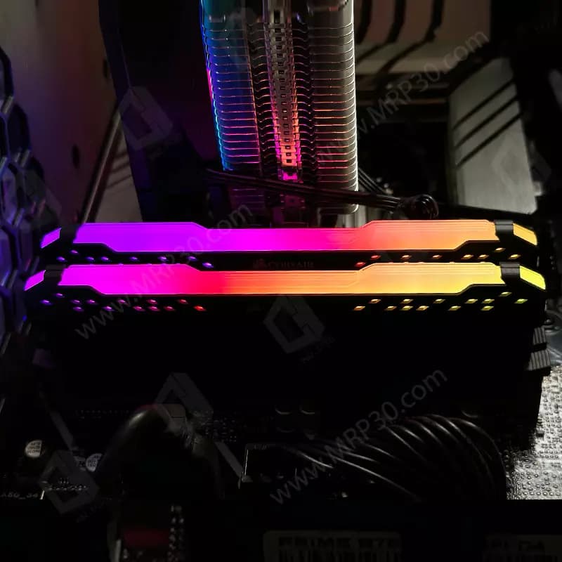 رم CORSAIR VENGEANCE PRO 32GB (16×2) DDR4 3600Mhz استوک در حد نو — تصویر ۲