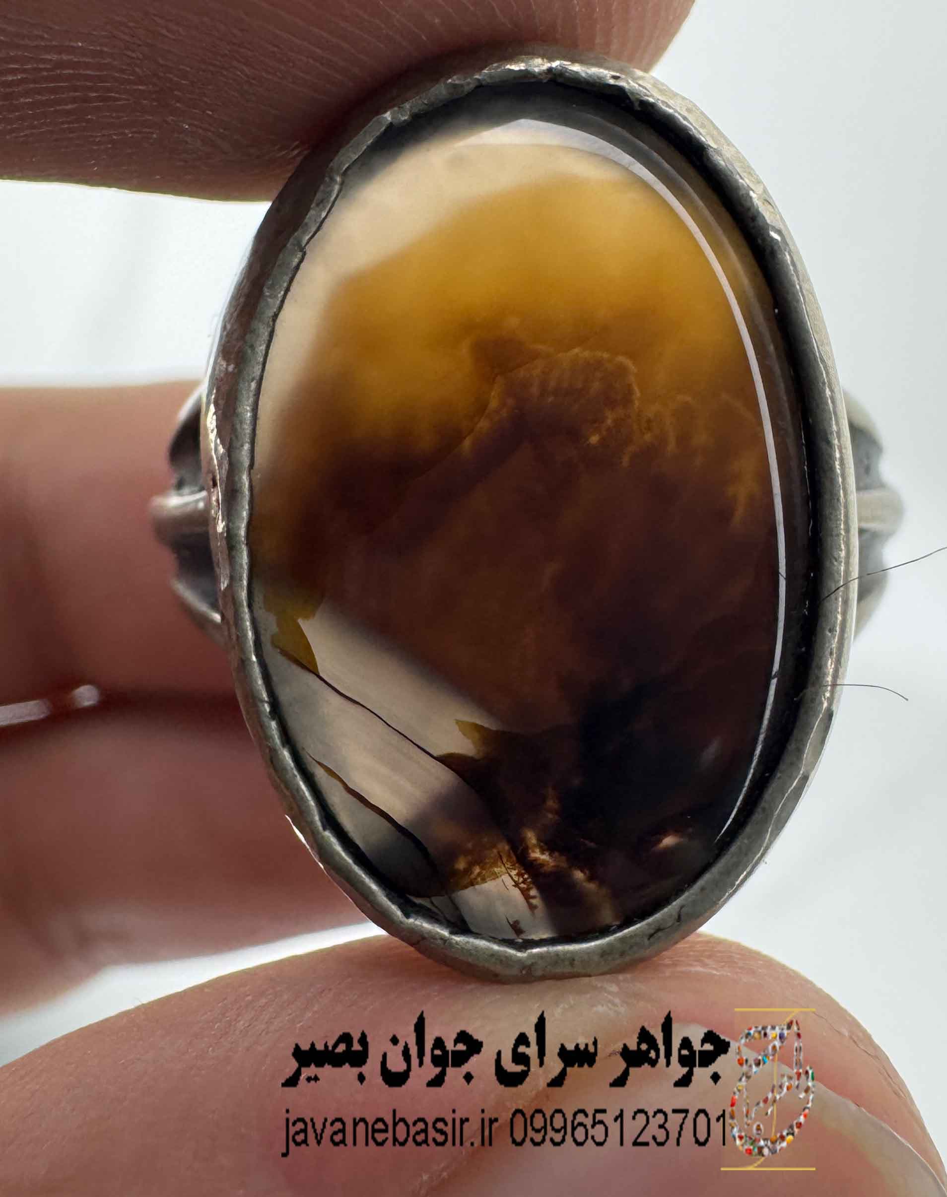 انگشتر عقیق شجر اصل | هارمونی احساسات و آرامش روان