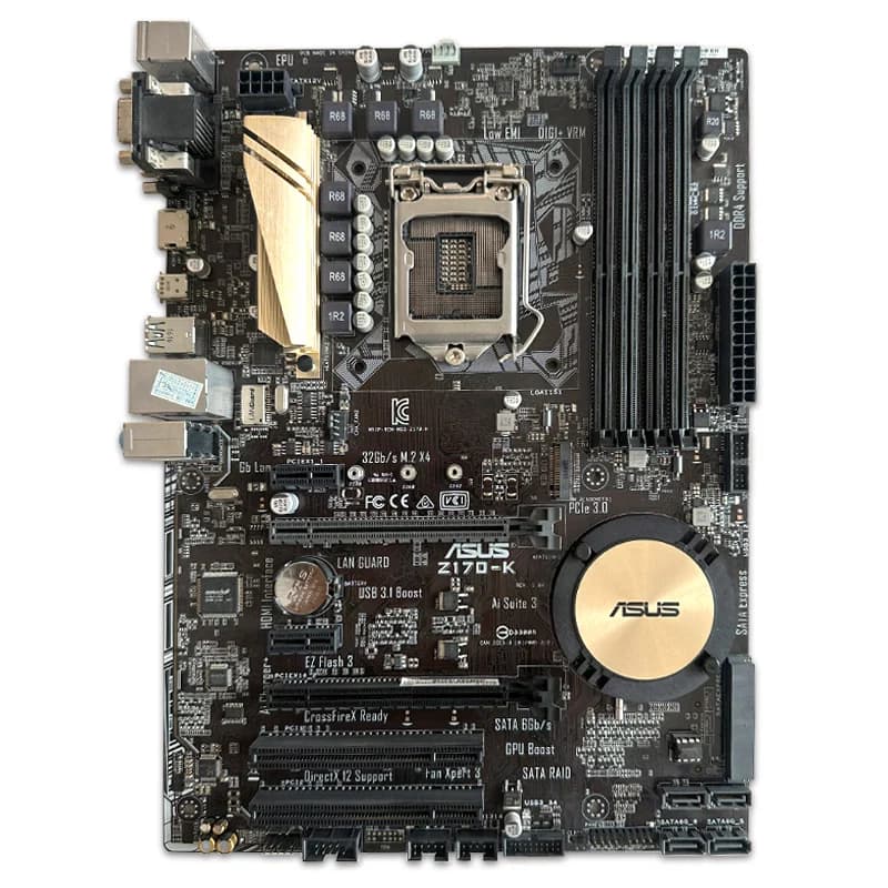 مادربرد ایسوس ASUS Z170-K استوک — تصویر ۴