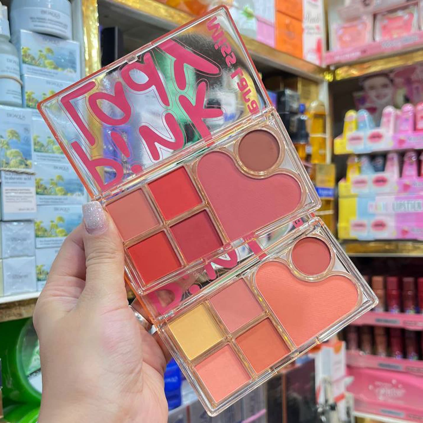 رژگونه 6رنگ میس لارا