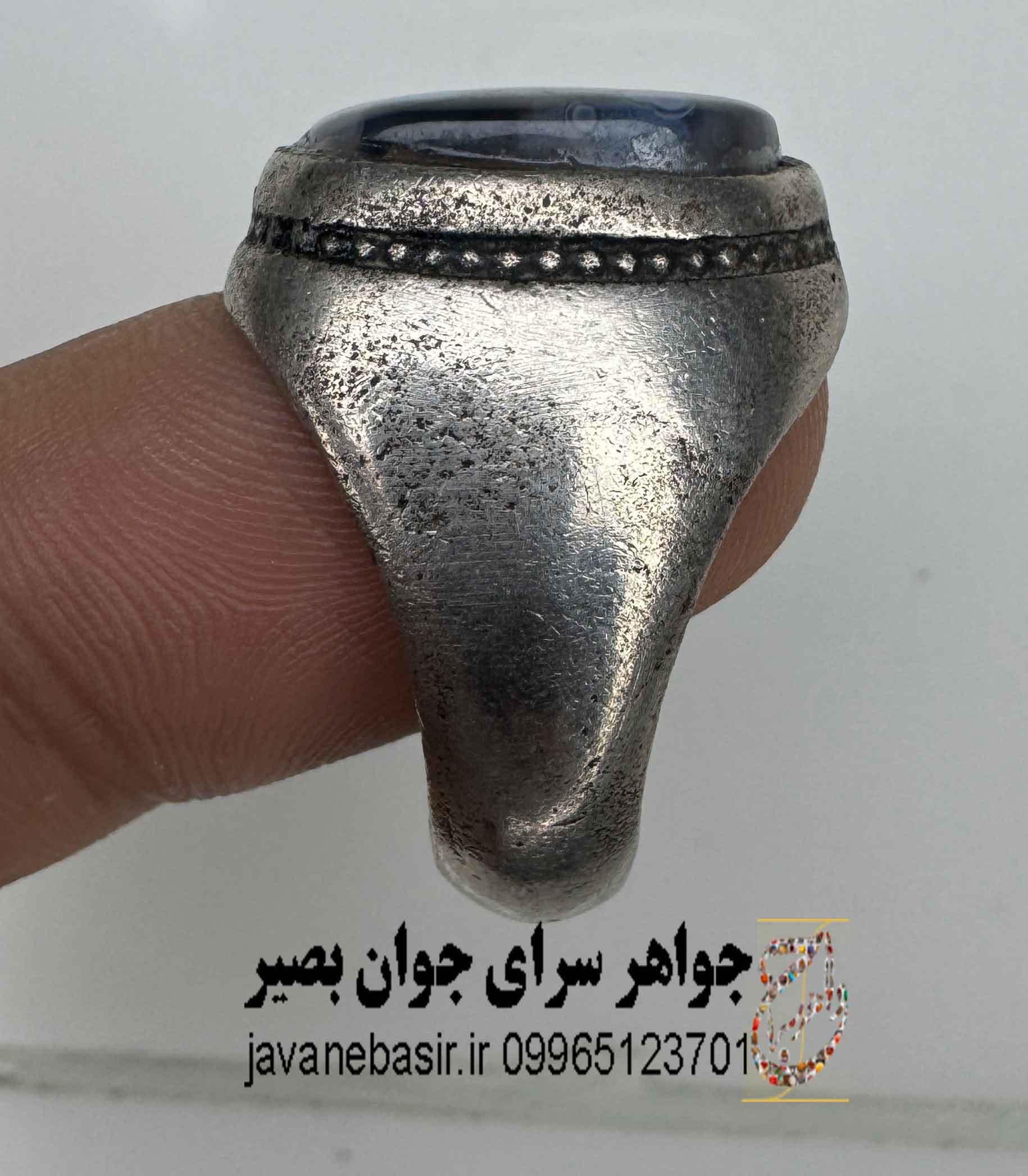 انگشتر عقیق شجر کلکسیونی | غلبه بر ترس و تقویت اعصاب — تصویر ۳