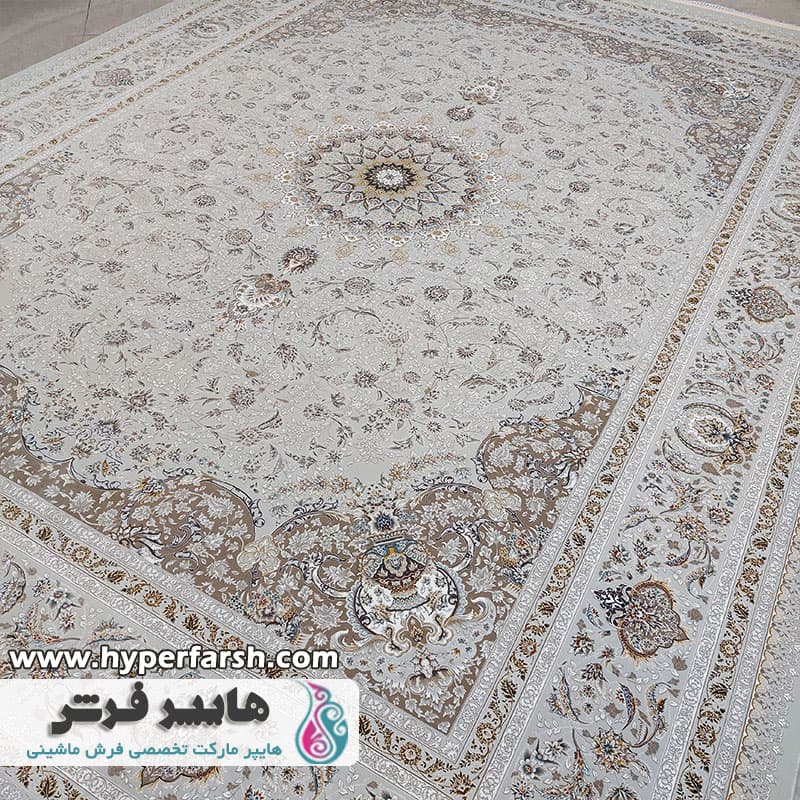 فرش قیطران طرح فرخنده کرم — تصویر ۳