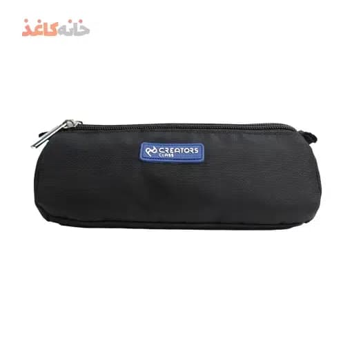 جامدادی 3 زیپ ارتو سیکلاس ساده طرح مشکی