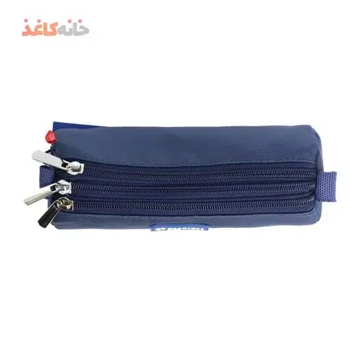 جامدادی 3 زیپ ارتو سیکلاس ساده طرح سرمه ای — تصویر ۳