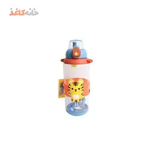 قمقمه دور سیلسکونی خارجی کد 8002 طرح ببر — تصویر ۲
