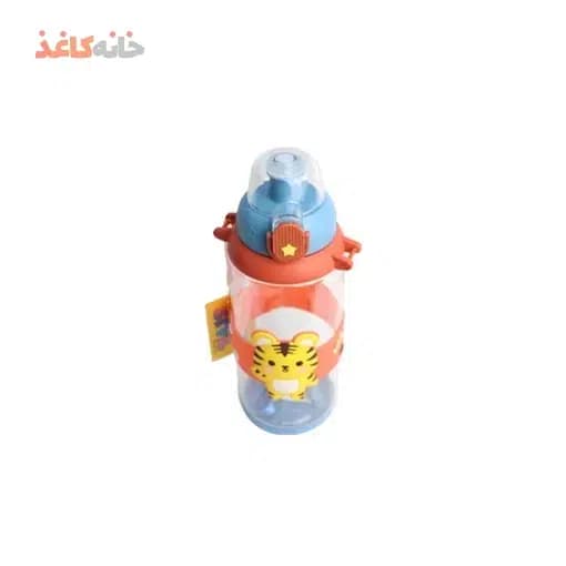 قمقمه دور سیلسکونی خارجی کد 8002 طرح ببر — تصویر ۴
