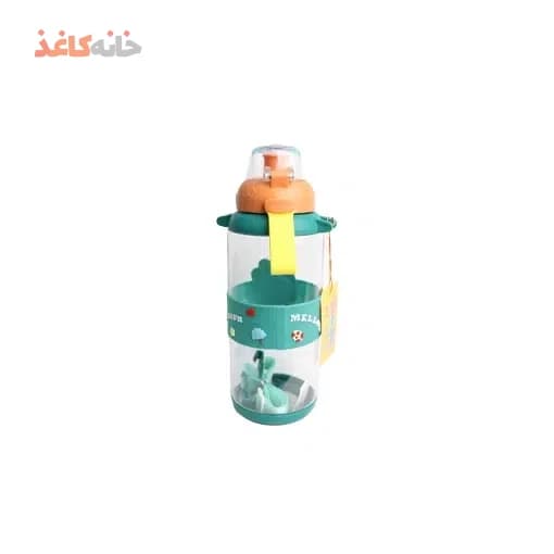 قمقمه دور سیلسکونی خارجی کد 8002 طرح جوجه دایناسور — تصویر ۴