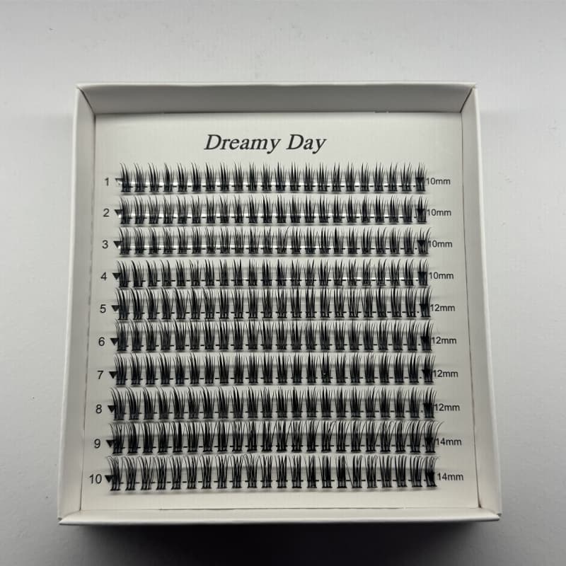 مژه کاشت ۱۰ لاین دریمیدی مدل DD43‑C‑Mix – DREAMY DAY Lash Extensions — تصویر ۲