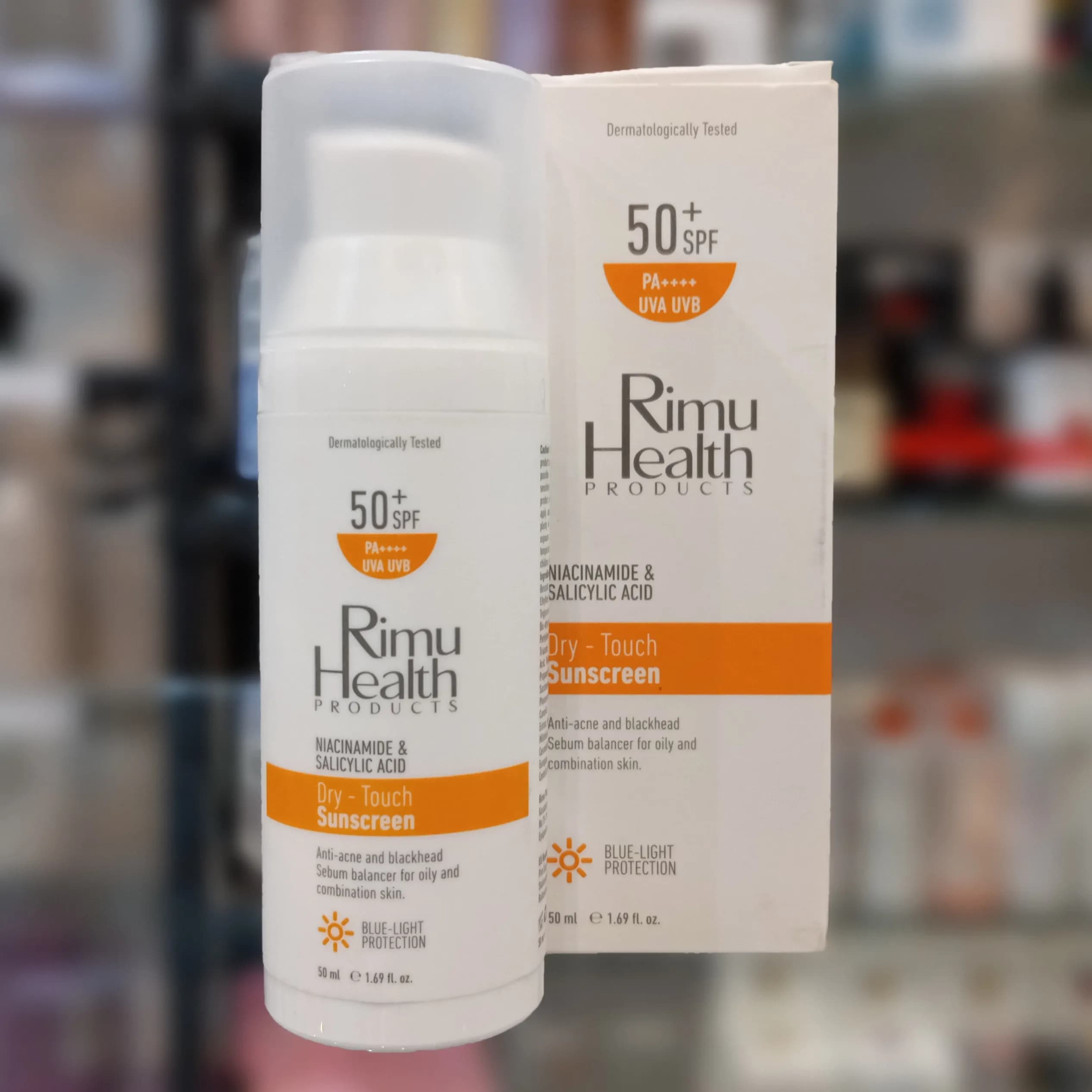 ضد آفتاب پوست چرب و مختلط درای تاچ ریمو هلث Rimu Health — تصویر ۳
