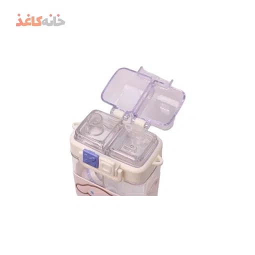 قمقمه دوحالته و دو مخزنه خارجی کد 8009 سفید — تصویر ۳