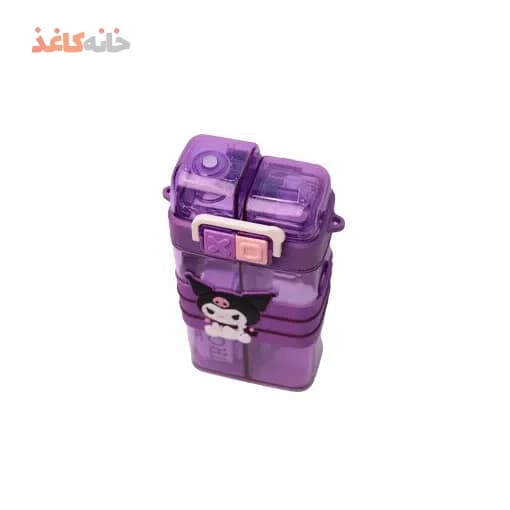 قمقمه دوحالته و دو مخزنه خارجی کد 8009 بنفش — تصویر ۴