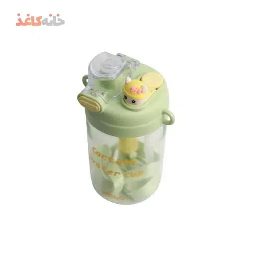 قمقمه دوحالته خارجی کد 8006 طرح گربه — تصویر ۳