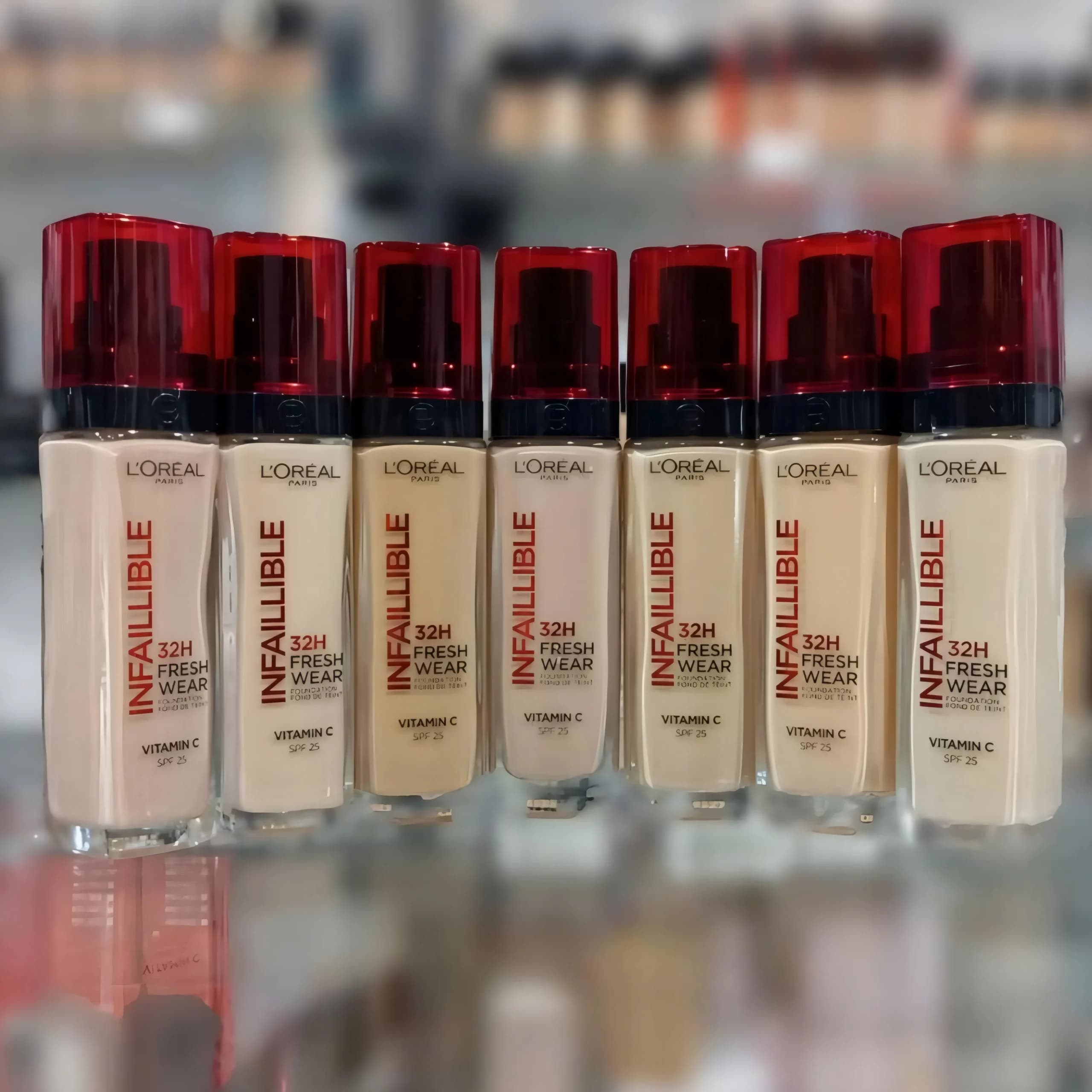 کرم پودر لورال شماره LOREAL INFAILLIBLE 110 — تصویر ۲