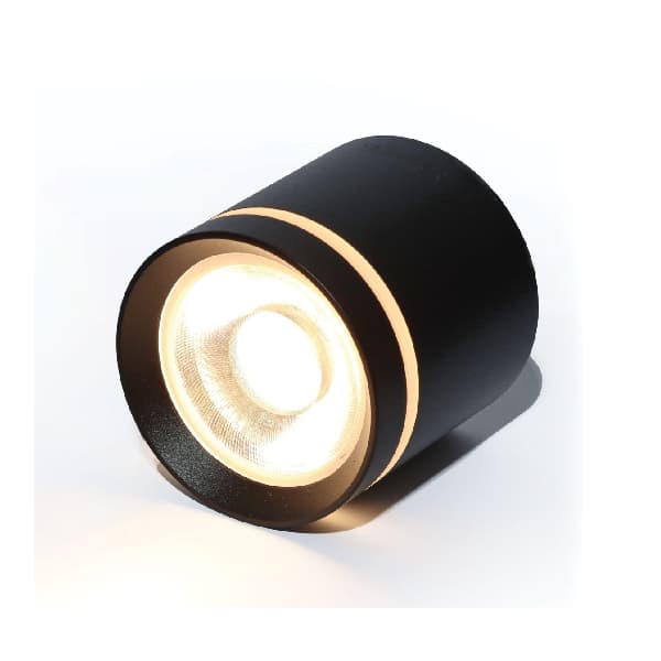 چراغ سقفی استوانه روكار دور نور COB قطر8CM توان 15W کد463 — تصویر ۲