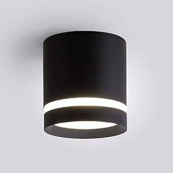 چراغ سقفی استوانه روكار دور نور SMD قطر8CM توان 15W کد462