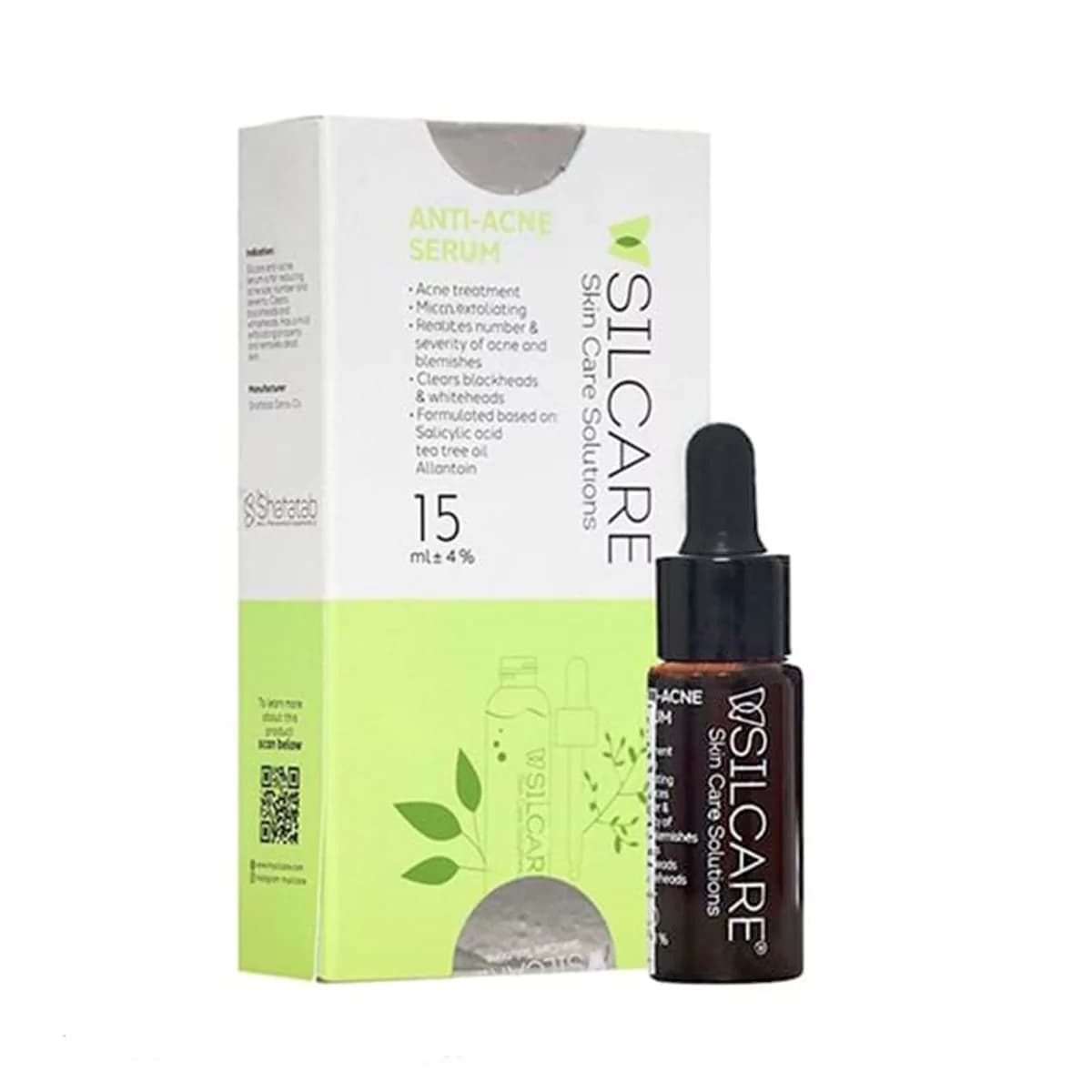 سرم کنترل چربی پوست ـ Silcare Anti Acne Serum ـ سیلکر — تصویر ۲