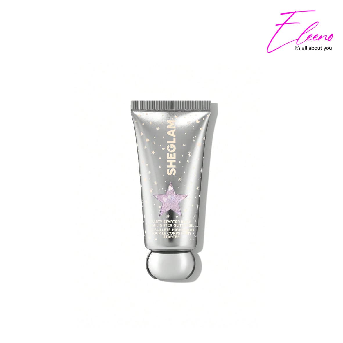 ژل گلیتر و هایلایتر بدن شیگلم مدل پارتی استارتر Sheglam Glitter Gel