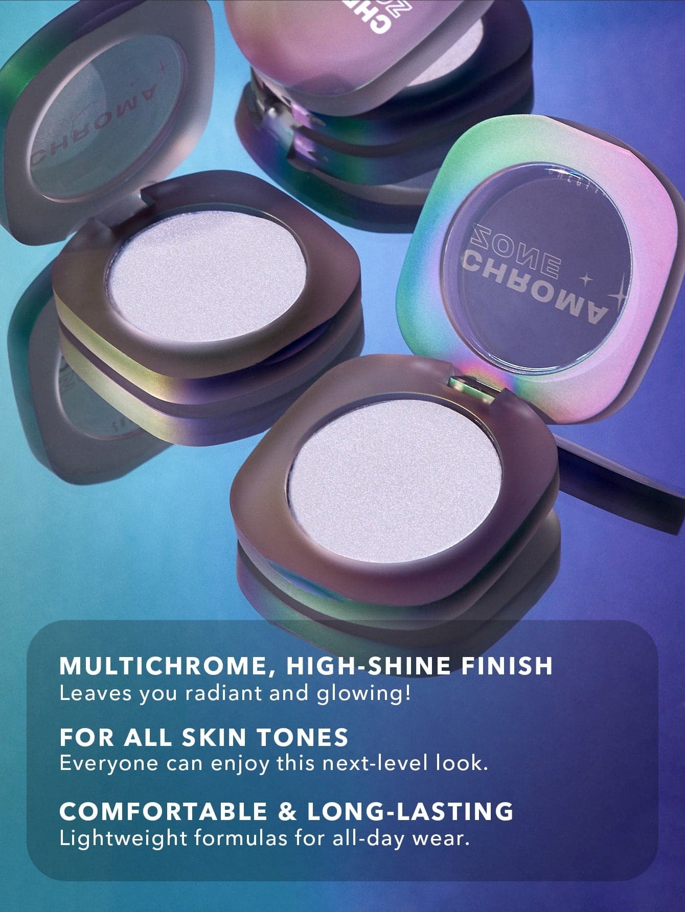 هایلایتر مولتی کروم شیگلم مدل کروما زون Sheglam Chroma Zone Highlighter — تصویر ۵
