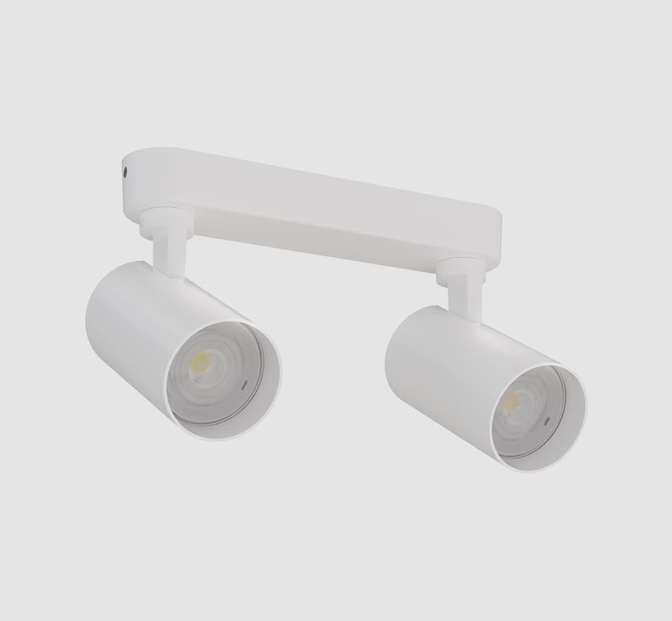 چراغ روكار دو قلو COB (35W_60W) مدل هانی مازی نور OPTIMAX — تصویر ۴