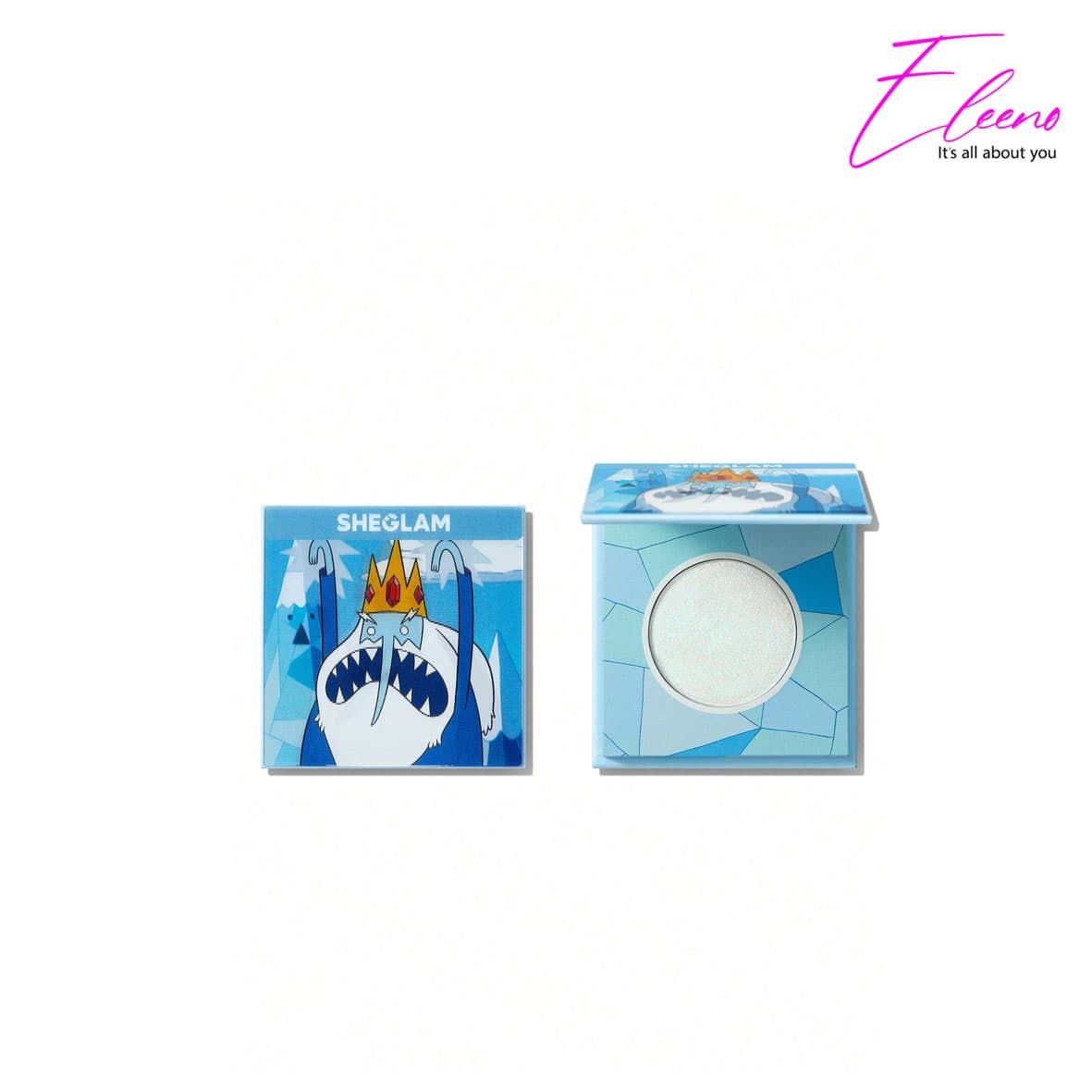 هایلایتر مولتی کروم شیگلم مدل قلب‌های یخی Sheglam Icy Hearts Highlighter