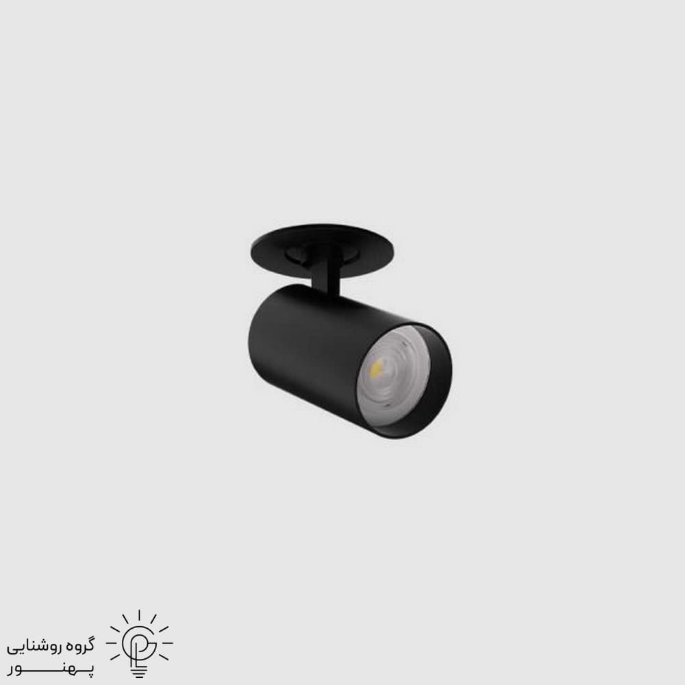 چراغ توكار مازی نور 20w_8cm و 30w_10cm مدل هانى OPTIMAX