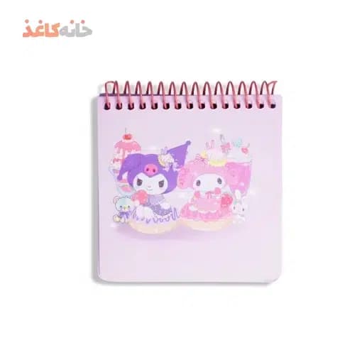 یادداشت10*10 کرومی سویل کد233 طرح کرومی نشسته روی دونات