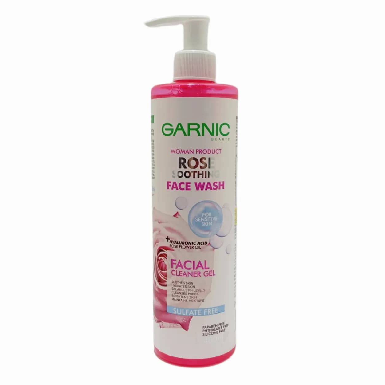 ژل شستشوی صورت گل رز گارنیک GARNIC