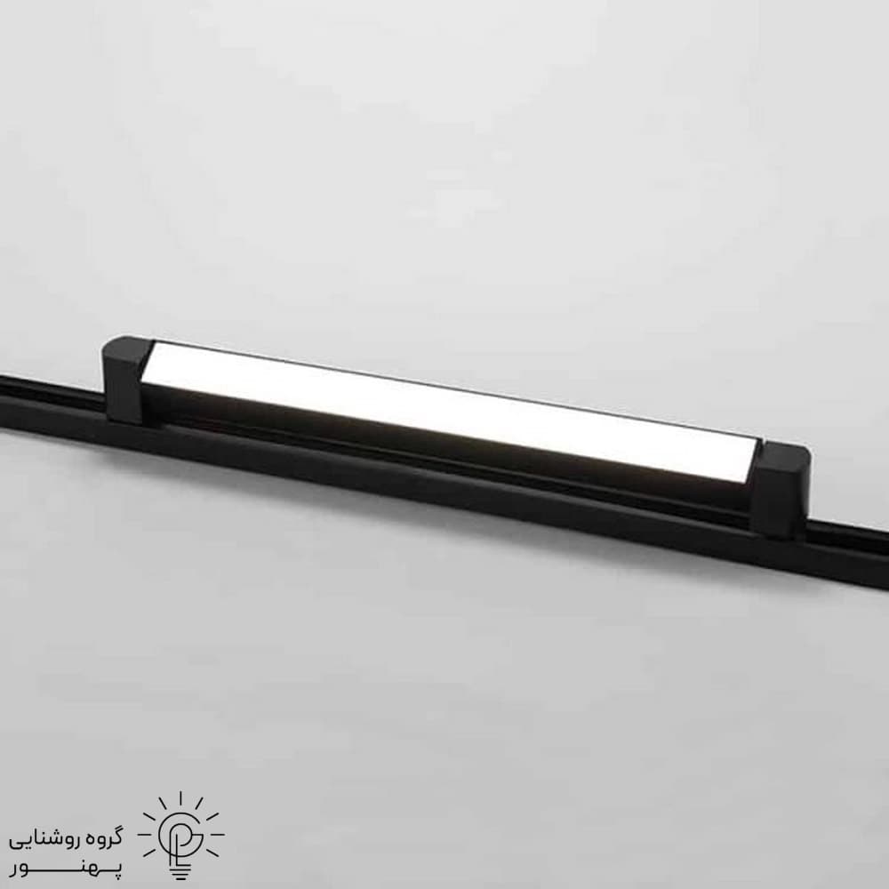 چراغ ریلی طرح مگنتی خطی مات 20 وات LED متحرک کد 703
