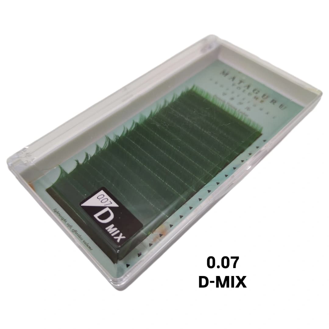 پالت مژه رنگی پرولش 0.07 PROLASH D-MIX